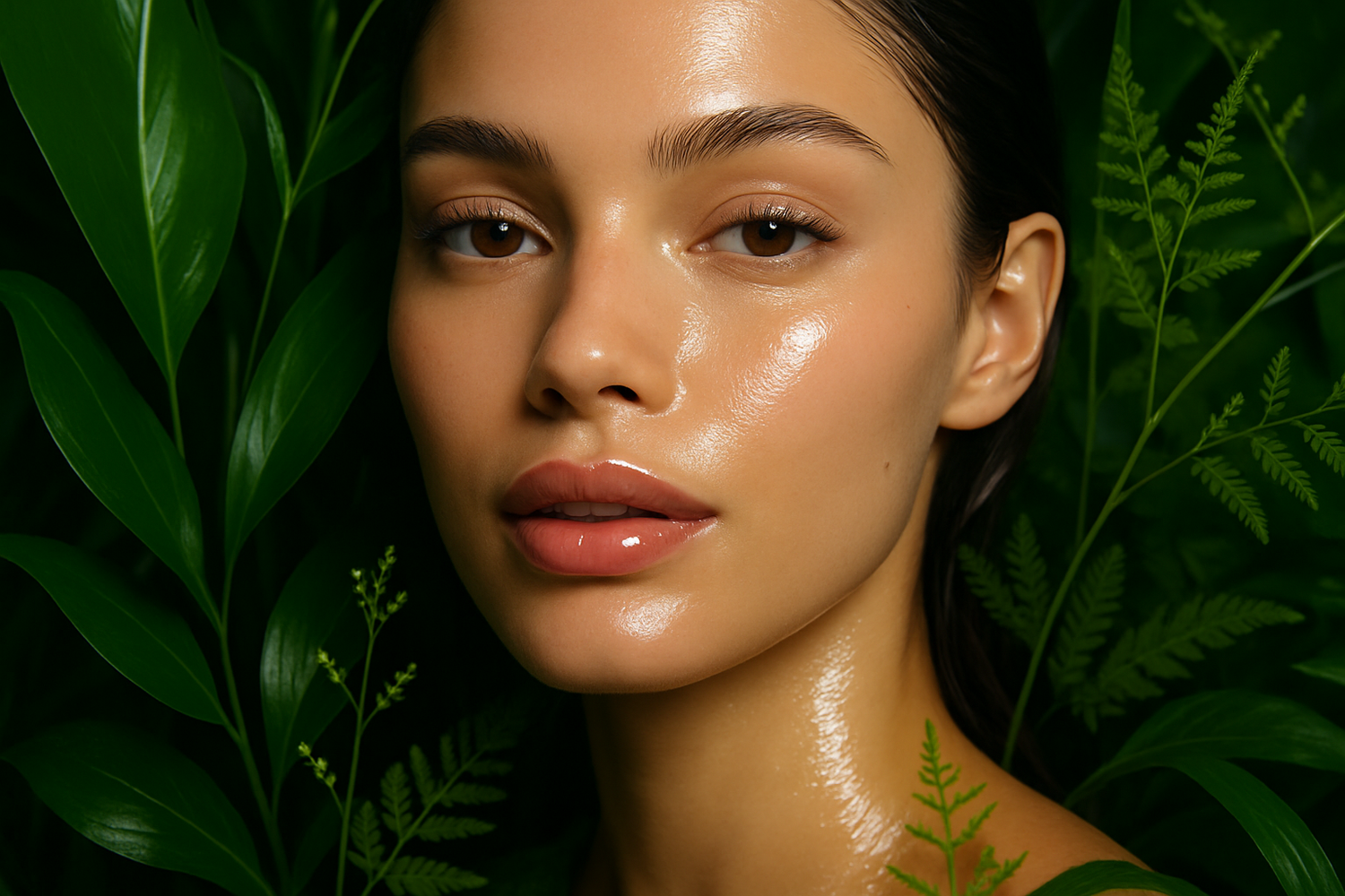 improve the skin more shinny and lip add glossy