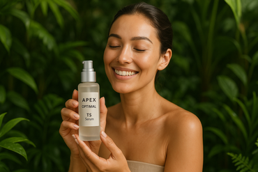 the name on the botter is APEX OPTIMAL TS Serum, please revise